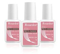3 PCS Extra-Strong Nail Glue, Quick Dry Super Strong Nail Tip Adhesive Bond Glue Adhesive Salon Professional Quality for Applying Artificial Nail Tips With Brush