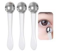3 Pcs Eye Roller for Puffy Eyes and Dark Circles, Cooling Eye Stick Roller for Soothing Relief, Portable Eye Roller for On-the-Go Use