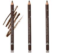 3 Pcs Eyebrow & Eyeliner Pencil Set, Waterproof Brow Pen with Smudge-Resistant Finish, Easy Color Application for Natural Precise Definition, Coffee