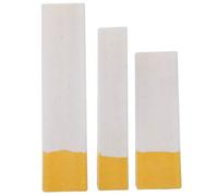 3 Pcs Felt Wedge Mute, Piano Wedge Mute Block Tool, Orange White Piano Tuning Wedge with 3 Sizes, High - Quality Felt Material for Professional Piano Tuning and Sound Stopping