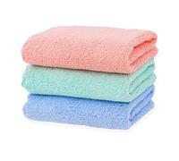 3 Pcs Flannel Face Cloth, Super Soft and Absorbent Wash Flannels Reusable Face Cloths for Washing Face Face Flannels for Women