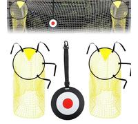 3 PCS Football Training Equipment,Portable Football Training Equipment with Adjustable Straps，Includes 2 Top Bins Targets and 1 soccer Target，Soccer Shooting Accuracy Trainer for Free Kicks