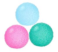 3 Pcs Fuzz Ball, 4 Cm Sensory Stress Relief Tool, Hand Exercise Aid for Focus and Relaxation (Pink/Blue/Green)
