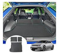 [3 PCS] GAFAT Ki-a EV6 /GT/GT Line/Facelift 2021-2025 2026 Boot Mats + Rear Seat 360° Protection, XPE All-Weather Boot Liner Foldable, High Edge Original 3D-Scan, Compatible with Kia EV6 Accessories