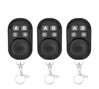 3 Pcs Garage Door Remote, 433Mhz Universal Wireless Gate Remote Control Fob for Car Garage Door Opener Electric Gate