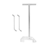 3 Pcs Garbage Disposer Unjamming Wrench, Garbage Disposal Release Wrench Tool, Stainless Steel Sink Unjamming Wrench for Quickly Remove Clogs from Above The Sink, Includes 2 Hex Wr