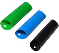 3 Pcs Garlic Peeler Skin Remover Roller Keeper,Easy Quick to Peeled Garlic Cloves with Best Silicone Tube Roller Garlic Peeling Press Tube Kitchen Tool (Green,Blue,Black)