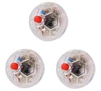 3 Pcs Ghost Hunting Touch Activated Flashing Balls,Ghost Hunting Motion Light Up Cat Dog Balls,Paranormal Equipment Pet Balls Toy