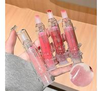 3 Pcs Glitter Lip Gloss Set, High-Shine Hydrating Nourishing Lip Oil Lip Stain, Long Lasting Glossy Liquid Lipstick, Lip Glaze Makeup for Women & Girls