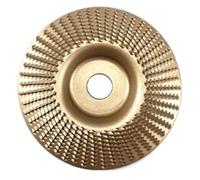 3 Pcs Golden Wood Carving Disc Set For 4" Or 4 1/2" Angle Grinder Shaping Wheel Grinding Shaping Disc(125mm)