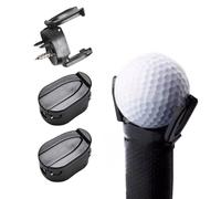 3 Pcs Golf Ball Retriever for Putter,Pick Up Tool Retrievers Automatic Multipurpose Accessories Collector Balls Grabber Multi-Purpose Setup Tools Telescopic Plastic Portable Training Black,for Golfer