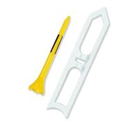 3 Pcs Golf Range Tee Stable Rocket Rocket Rocket Ball Fly Flexible Weather Resistant Tee