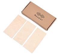 3 Pcs Guitar Head Veneers Neck Shims Maple Wooden Guitar Headplate Wood Handmade For Luthiers Work