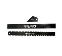 3 PCS Guitar Setup Tool Kit with Neck Straight Edge, Fret Leveling Beam Ruler and String Height Gauge for Guitar Fretboard and Neck Maintenance