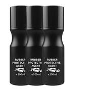 3 Pcs Gummi Pflege - Car Rubber Seal Care with Sponge Applicator | Restores dark colour, stops squeaks & prevents freezing on car, truck, RV door & window trim, with sponge applicator