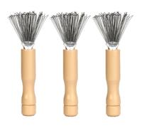 3 Pcs Hair Brush Cleaner Tool with Metal Wire Hairbrush Cleaning Brush Rake Mini Hair Dirt Remover Brush Hair Comb Cleaner for Home and Salon Removing Hair Dust Lint Stuff