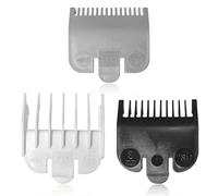 3 PCS Hair Clipper Guides, 1.5mm/3mm/4.5mm Precision Attachment Combs with Secure Locking Design, Positioning Guard Comb Compatible with Most Standard Full-Sized Hair Clippers