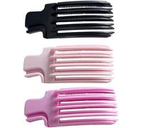 3 Pcs Hair Root Clips Set, High Crown Volumizing Clips for Curly Hair and Fluffy Bangs, Wind Sculpt Hair Styling Comb for Instant Root Lift, Forehead Bangs Shaping, Plastic