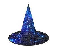 3 PCS Halloween Hat â€“ Galaxy Stars Print Witches Decor Party Witch Costume, Pointed Horn Cap, Festive Gift
