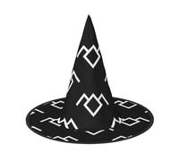 3 PCS Halloween Hat â€“ Witch Twin Peaks Owl Print Costume Party, Women Men, Pointed Horn Cap, Light for Festive Easter
