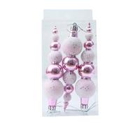 3 Pcs Hand-Painted Candy Shape Hanging Ornaments, 10cm Shatterproof Plastic Baubles with Strings for Xmas Tree, Holiday, Party