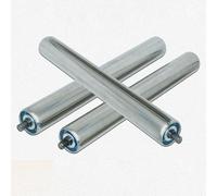 3 Pcs Heavy Duty Conveyor Rollers 2.4" Diameter - Industrial Replacement for 40" 36" 32" 28" 24" 20" 16" 12" 8" Inch Conveyor Belts Seamless Material Handling Solutions