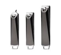 3 Pcs Heavy Duty Nail Clippers Set, Thick Toenail Fingernail Clippers, Ultra Sharp Stainless Steel Nail Cutter Nipper, Curved Blade Trimmer for Thick Nails, Manicure & Pedicure Tools for Men & Women