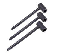 3 PCS Hex Acoustic Guitar Truss Rod Adjusting Wrench 6.35mm 7mm 8mm Guitar Truss Rod Wrenches Tool Repair Accessories (Color : Bk)