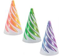 3 PCS Impossible Cone, Anxiety Stress Relief Toy Fun Toys 3D Printed Spiral Cone Toy, Whirling Wonder Toy for Home Office Desk (#1)