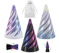 3 PCS Impossible Cone,Spiral Cone Fidget Toy,Pyramid Passthrough Sculpture,3D Printed Spiral Cone,Desk Toy,Mini Cone Funny Desktop Decoration for Home Office Desk (Pyramid+Cone+Cylinder)