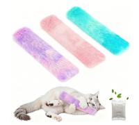 3 Pcs Interactive Cat Toys Cat Pillows, Soft and Durable Crinkle Sound Catnip Toys, for Indoor Cats Funny Kitten Toys Exercise