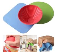 3 PCS Jar Openers for Arthritis Hands, Rubber Jar Gripper Pads, Multi-Purpose Reusable Gripper for Most Bottles, for Elderly Suffering from Arthritis Children Women Weak Hands -3 Sizes