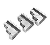 3 Pcs K11 125 Lathe Chuc Internal Jaw 5in Chuck 20CrMnTi High Strength Metal Lathe Chuck Scroll Chuck Jaw