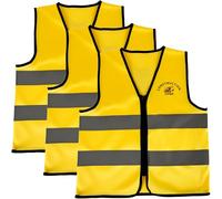 3 Pcs Kids Construction Worker Costume Construction Vests Childs Builder Dress Up Construction Role Play Accessories for Boys Girls Halloween Birthday Party