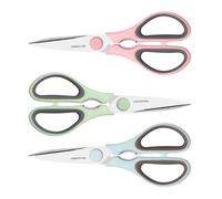 3 PCS Kitchen Shears Kitchen Scissors All Purpose Heavy Duty Meat Scissors Poultry Shears Safe Food Stainless Steel Utility Scissors for Cutting Chicken, Poultry, Game, Meat