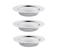 3 pcs Kitchen Sink Plug Strainer, Essential for Daily Dishwashing and Drain Protection, Stainless Steel Strainers Sink Plugs, for Food/Hair Catcher