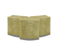 3 Pcs Laurel and Olive Oil Soap 100% Natural Turkish Bar, Handmade, Cruelty-Free, Vegan, Moisturizing, Gentle on Skin and Hair, Suitable for Sensitive Skin, Eco-Friendly