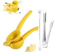 3 PCS Lime Squeezer, Lemon Squeezers, Lemon Juicer Hand,Manual Juice Squeezer for Lime, Ideal for Lemonade, Cocktails, and Citrus Juicing at Home or Bar