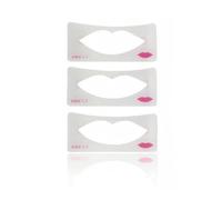 3 Pcs Lip Liner Stencils Lip Painting Template Women Lip Make Up Mold Card Beginner Cosmetic Aid Tools