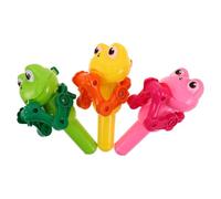 3 Pcs Lollipop Robot Inc Frog Lollipops for Babies Suckers Robot for Lollipop Stand Lollipop Lollipop Case Plastic