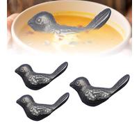 3 PCS Lucky Iron Fish for Iron Deficiency - Natural ferrum Supplement to Help with Deficiency, Vegan & Kid-Friendly Cast ferrum Bird Shapes for Healthy Water