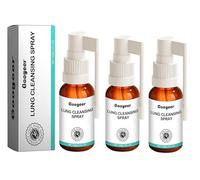3 Pcs Lung Cleansing Spray, Herbal Lung Cleansing Spray, Googeer Herbal Lung Cleanse Mist, Herbal Spray Cleansing Lung, Respiratory Support and Mucus Relief to Breath Easy