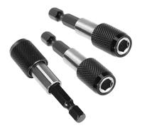 3 PCS Magnetic Bit Holder, Bit Holder Magnet, 60 mm Hex Shank Magnetic Screwdriver Holders, for Makita, Metabo, Bosch
