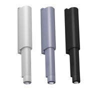 3 Pcs Magnetic Cabinet Latches Adjustable Head for Drawer Wardrobe | Simple Installation, Snap Design, ABS Build, Prevents Impact, Professional Style, Suited to Tall Cabinet Doors