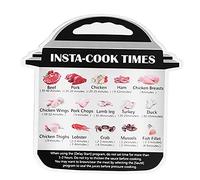 3 Pcs Magnetic Cheat Sheet, Pressure Cooker Cooking Time Sheet Kitchen Conversion Chart Guide Compatible with Electric Pressure Cooker Accessories