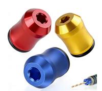 3 Pcs Magnetic Screw Holder, Magnetic Drill Bit Holder Trend Bit Holders Screwdriver Bit Holders with Anti-Slip Design Mag Holder for Home Repair for DIY Projects 3 Colors