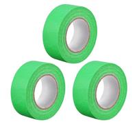 3 Pcs Masking Tape 25mm 1 inch Wide 20m 21 Yards Masking Painters Rolls Dark Green Green Tape