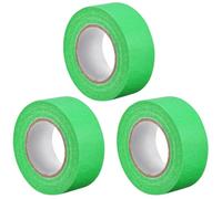 3 Pcs Masking Tape 25mm 1 inch Wide 20m 21 Yards,Masking/Painters Tape Rolls Dark Green Tape