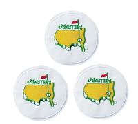 3 Pcs Masters Embroidery Patch Golf Iron-on Sew On Patches for Clothing Jacket Backpack Jeans Sport Decal Gift 3.3 Inch