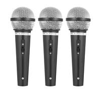 3 Pcs Microphone Toy - Pretend Play Performance Props Fake Microphone, Suitable Simulation Singing Mics for Birthday Party Celebrations, School Stage Performances & Home Role-Playing Fun